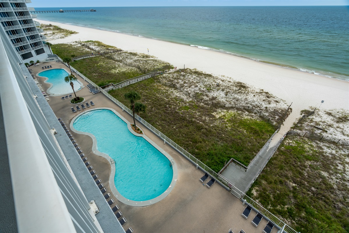 Pool from Balcony
