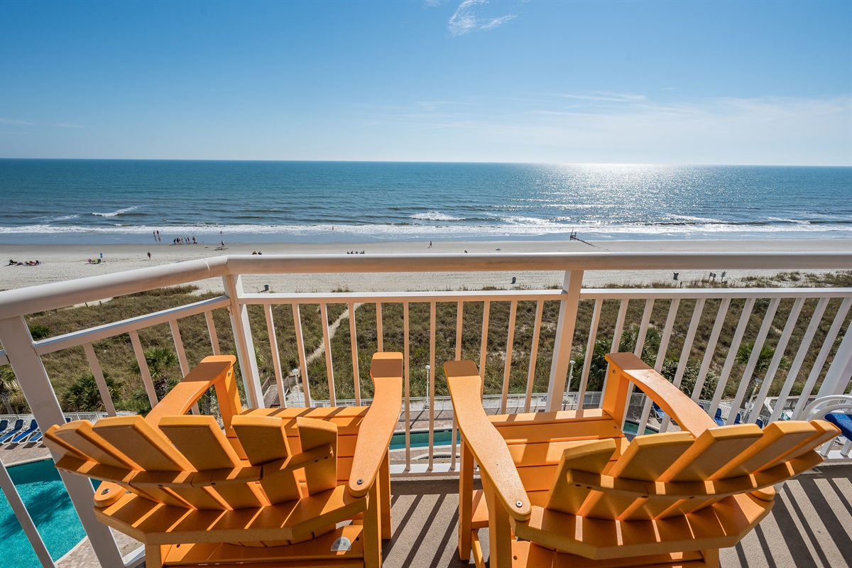 Breathtaking Views from Balcony!