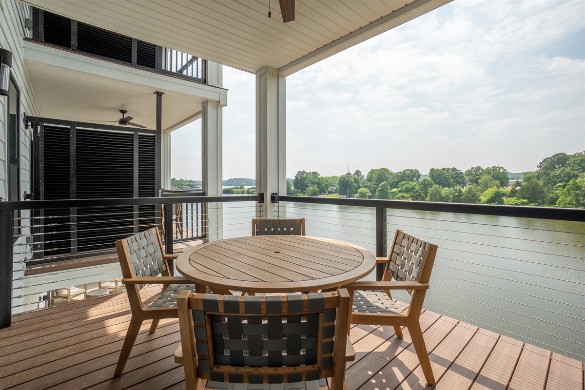 Main Floor Balcony off Living Room