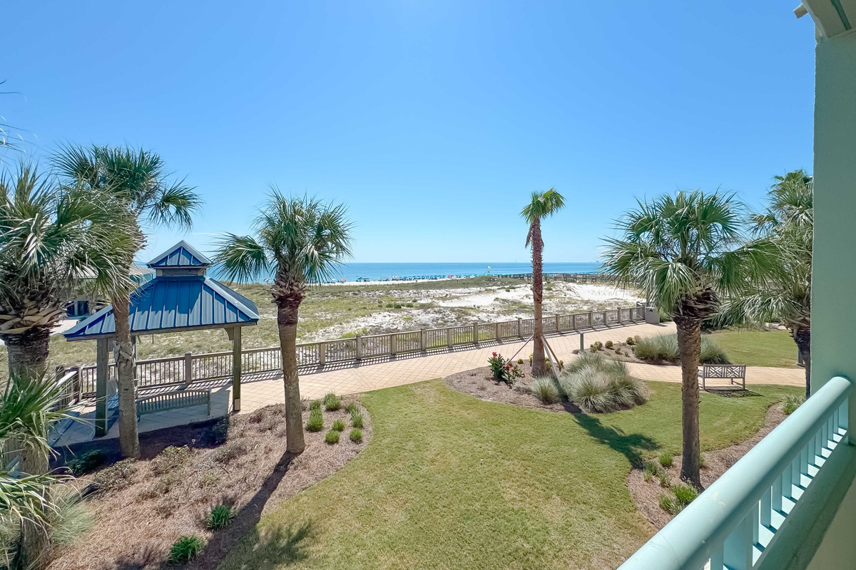 Savor morning coffee or evening sunsets with unobstructed sea views from this inviting 2nd-floor balcony. This coastal haven provides the perfect backdrop for relaxation and rejuvenation.