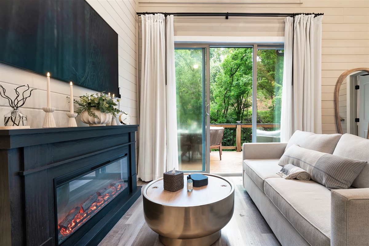 Enjoy the fireplace!