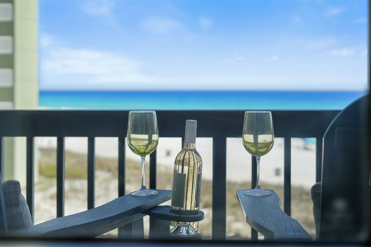 Cheers to your vacation