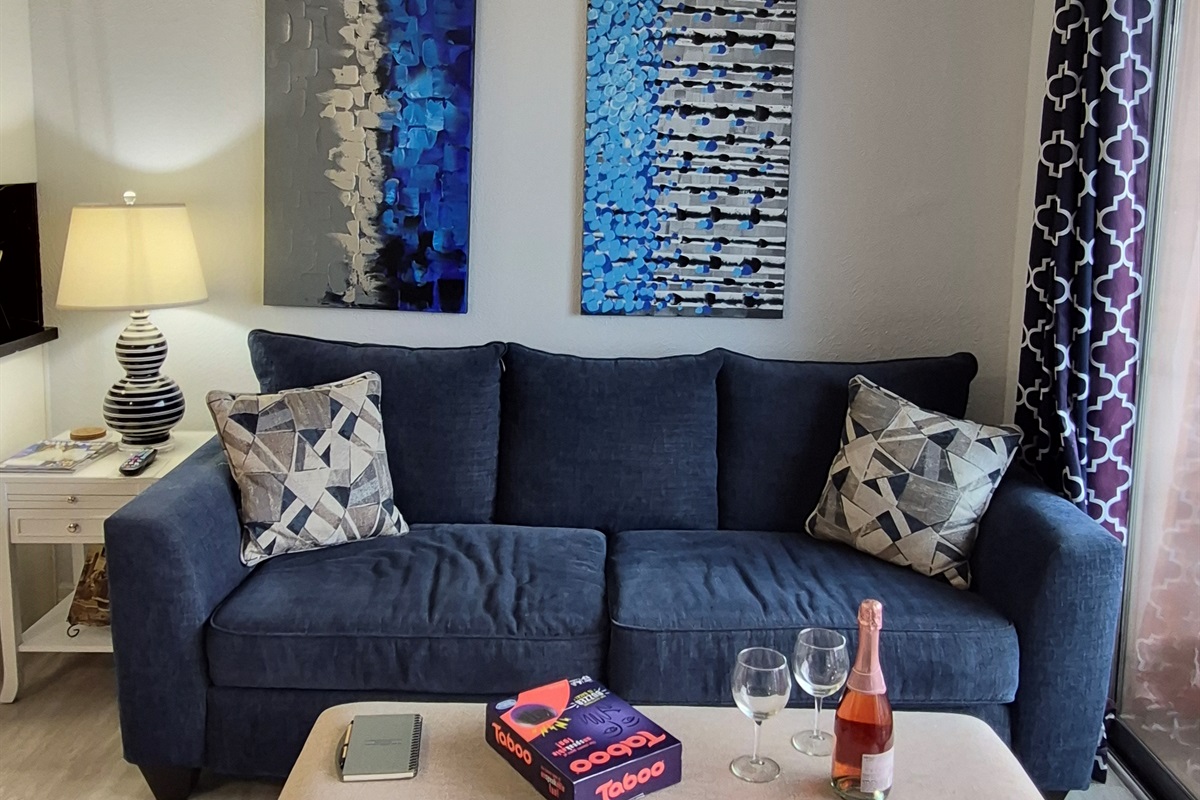 Comfy couch to relax