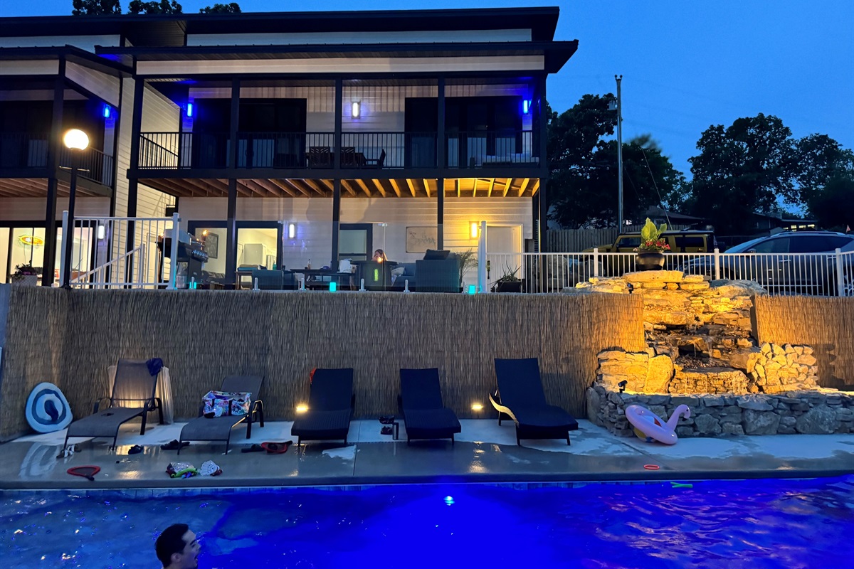 LED Lighting at Night