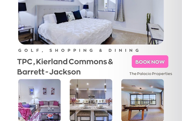 Explore Scottsdale: Golf, Events, & Shopping All Within Minutes