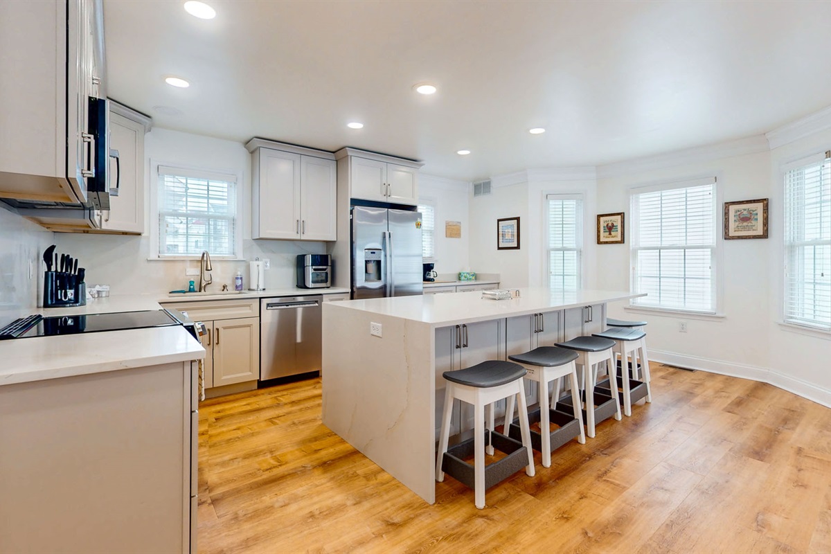 Private kitchen area