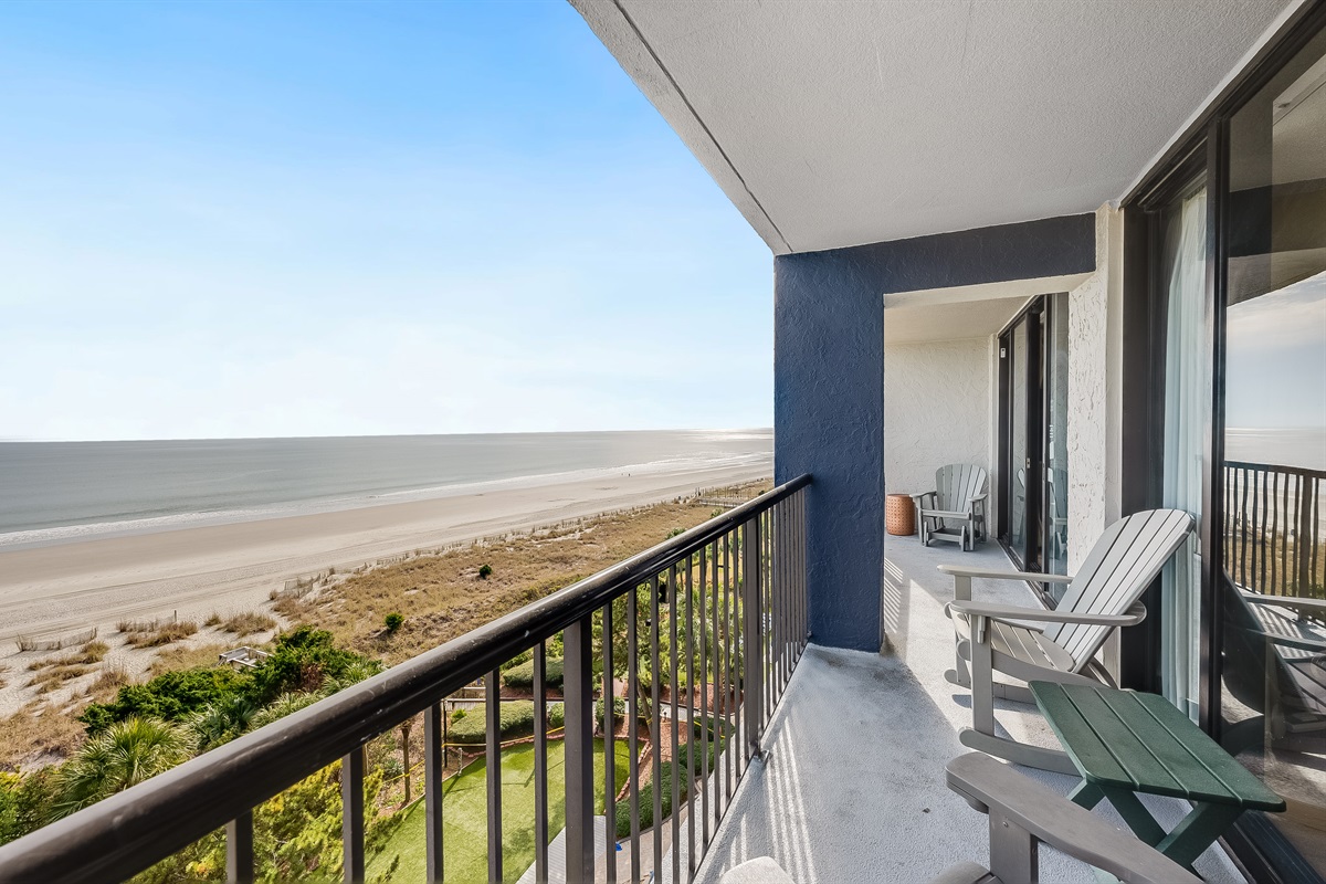 Amazing View from the Balcony!