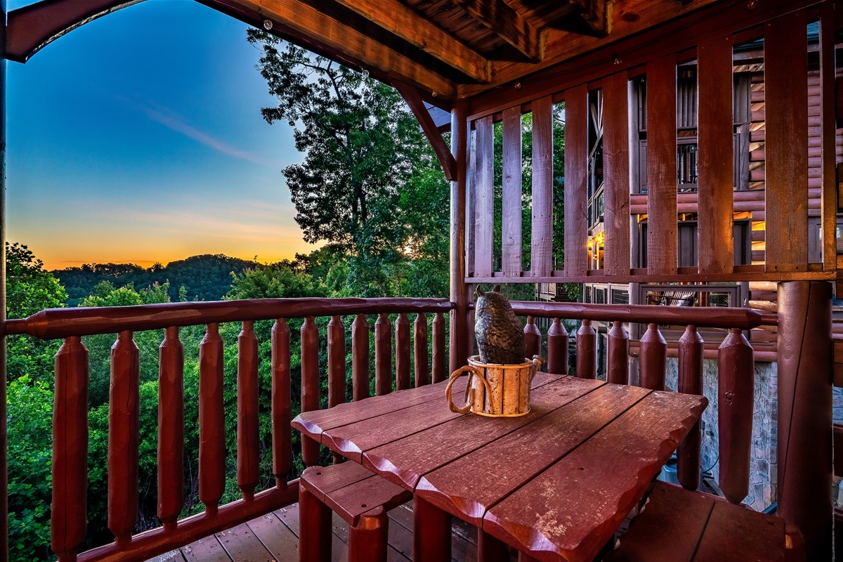 The best conversations happen on the porch