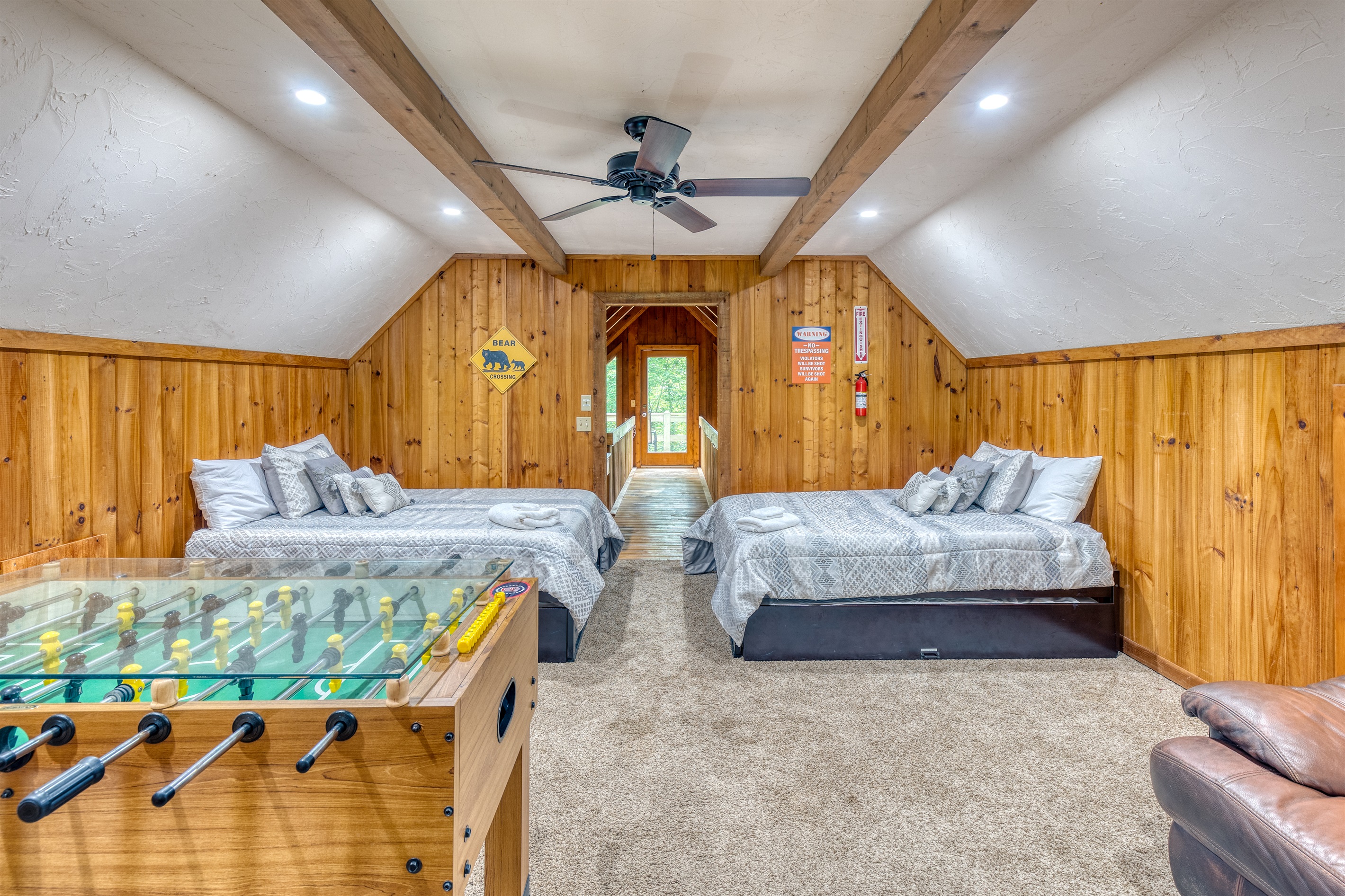 2 Full Beds (Loft Area)