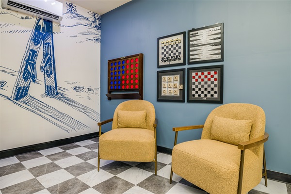 All-in-one game board for hours of family entertainment