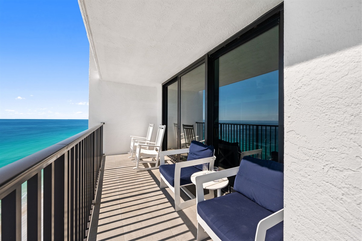 Our balcony is your front-row seat to the Gulf, where relaxing comes naturally and the view never gets old.
