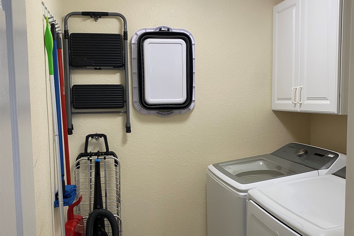 Washer and dryer
