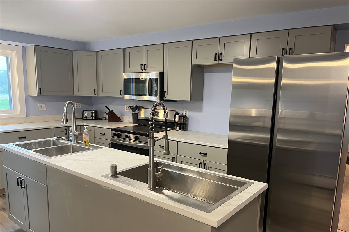 Renovated kitchen