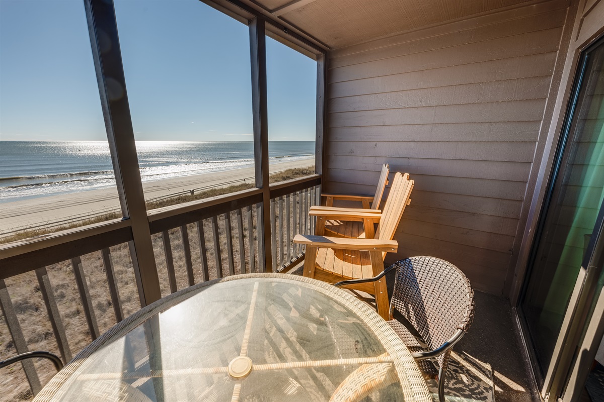 Amazing View from the Balcony!