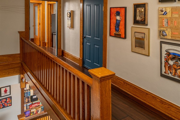 Staying at Lafayette Flats is like sleeping in an art gallery.