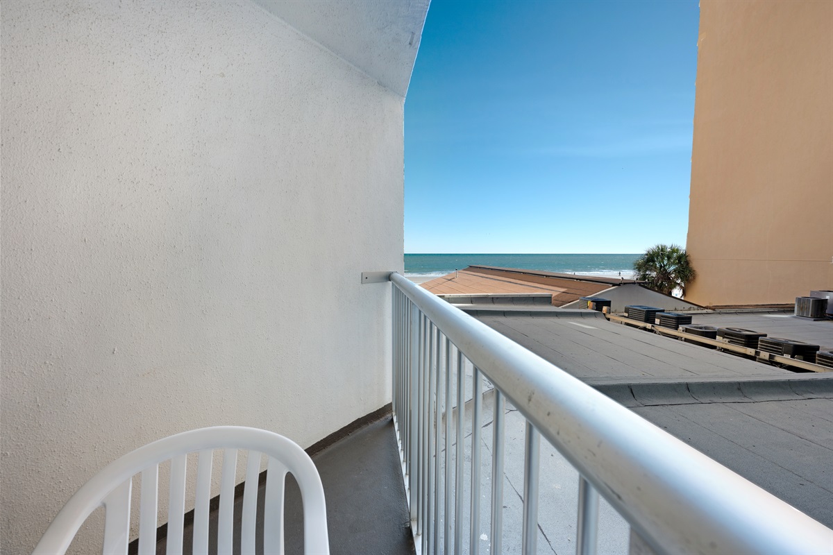 Amazing View from the Balcony!