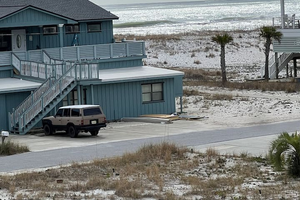 View from deck
