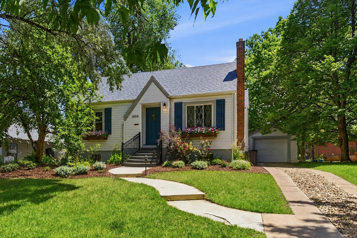 This 1940s classic shows off its charm and character the moment you walk up.