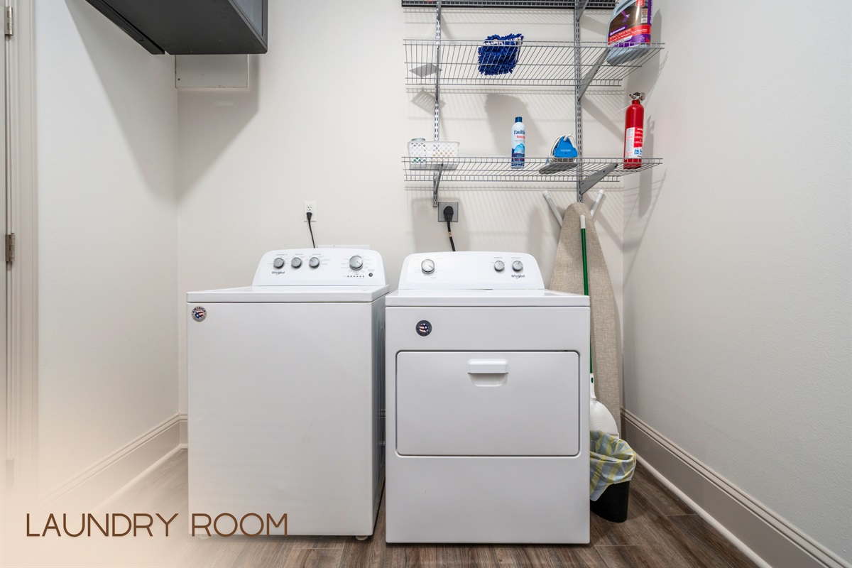 [Laundry] You'll Have Access to the Laundry Room During Your Stay