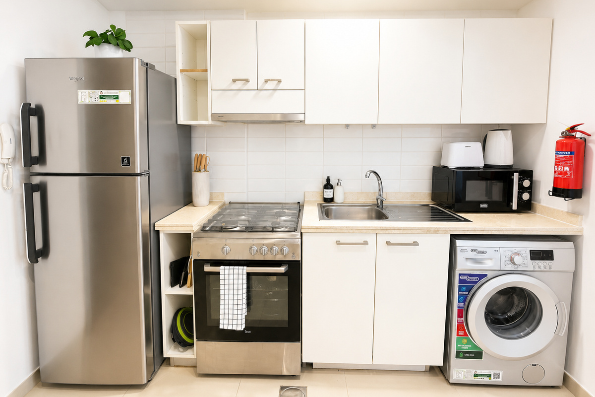 Full equipped kitchen