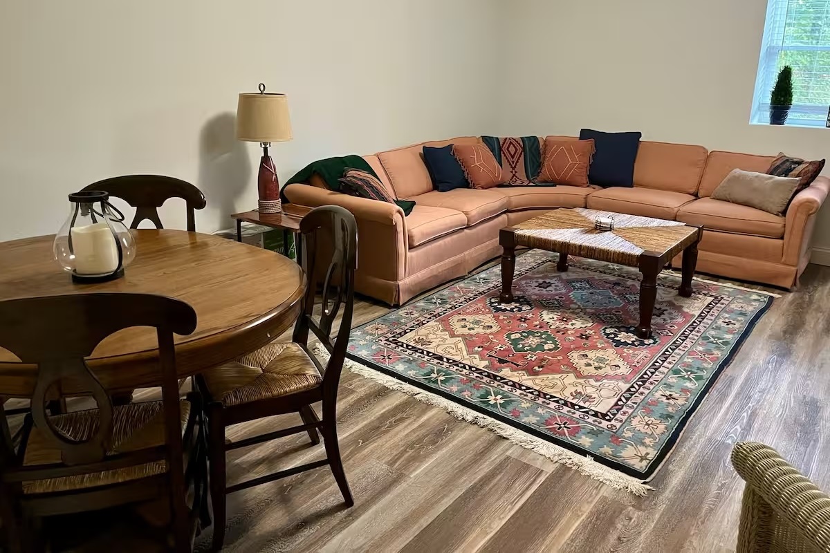 lower level (new photos coming with updated space)