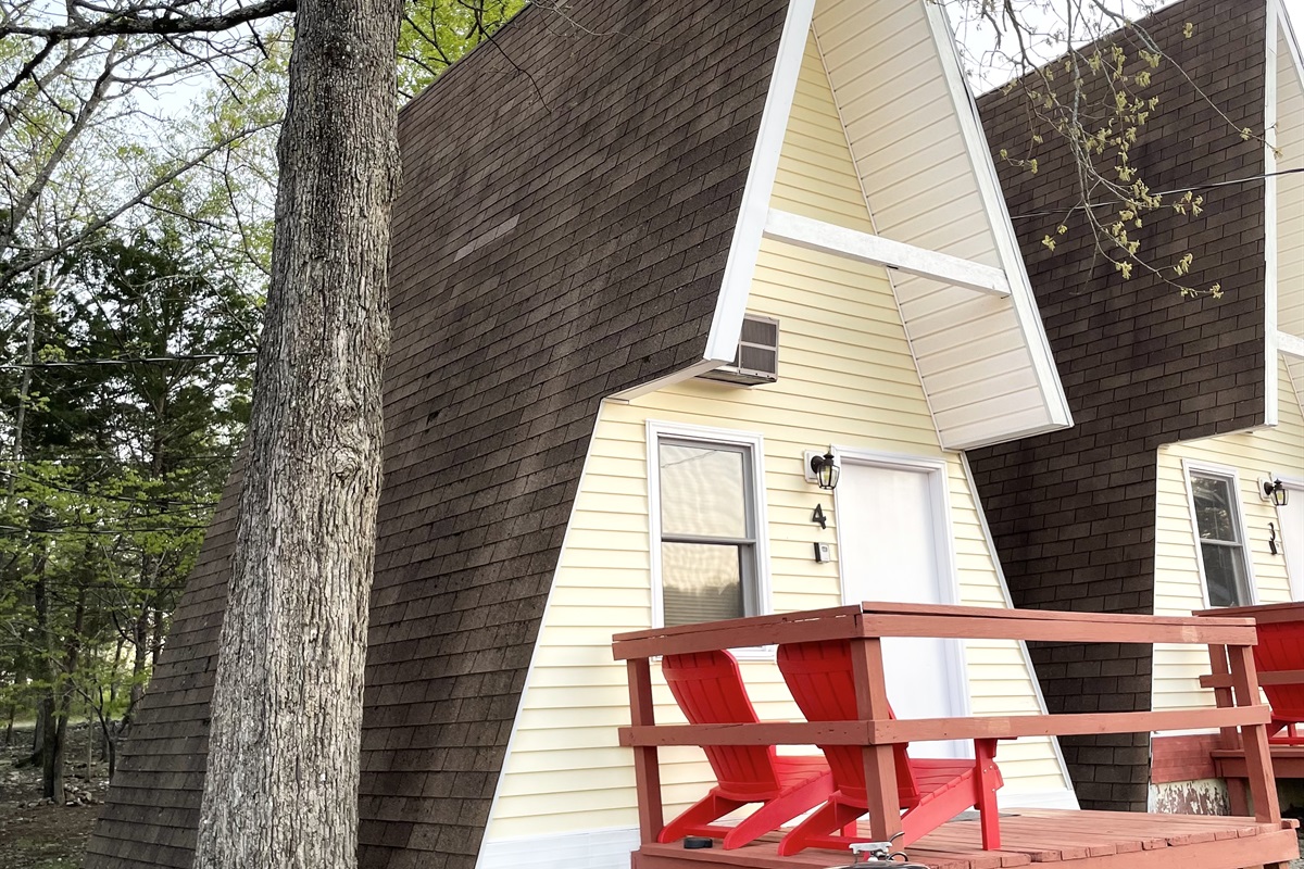 Welcome to Happy Valley Lodge resort. Cabin 4 is a private A-frame
