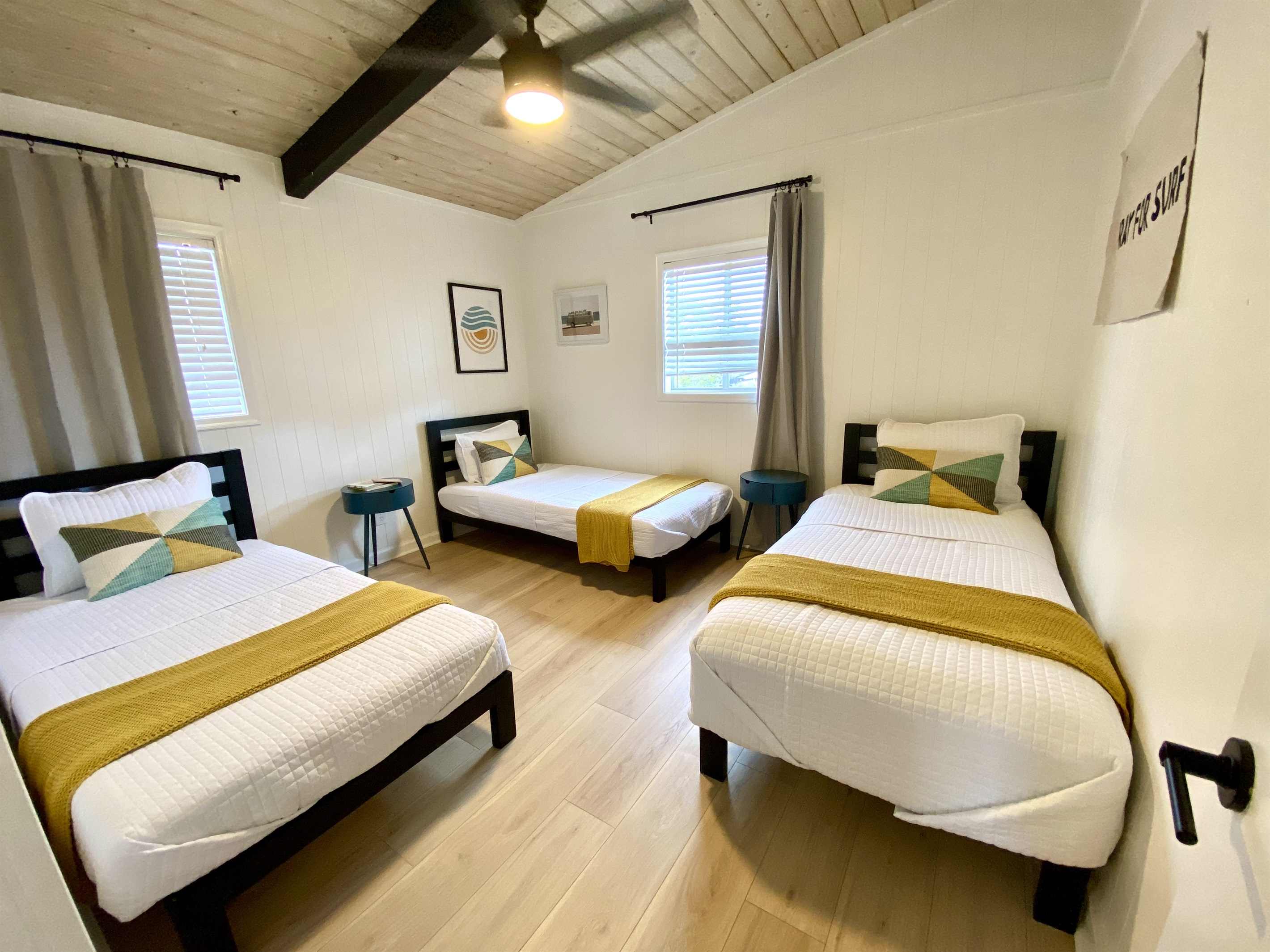 Bedroom 4: 3 - Twin beds for the kids and friends
