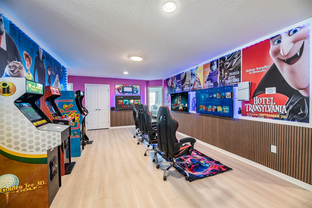 Our Gaming and Arcade Section is Fully Loaded