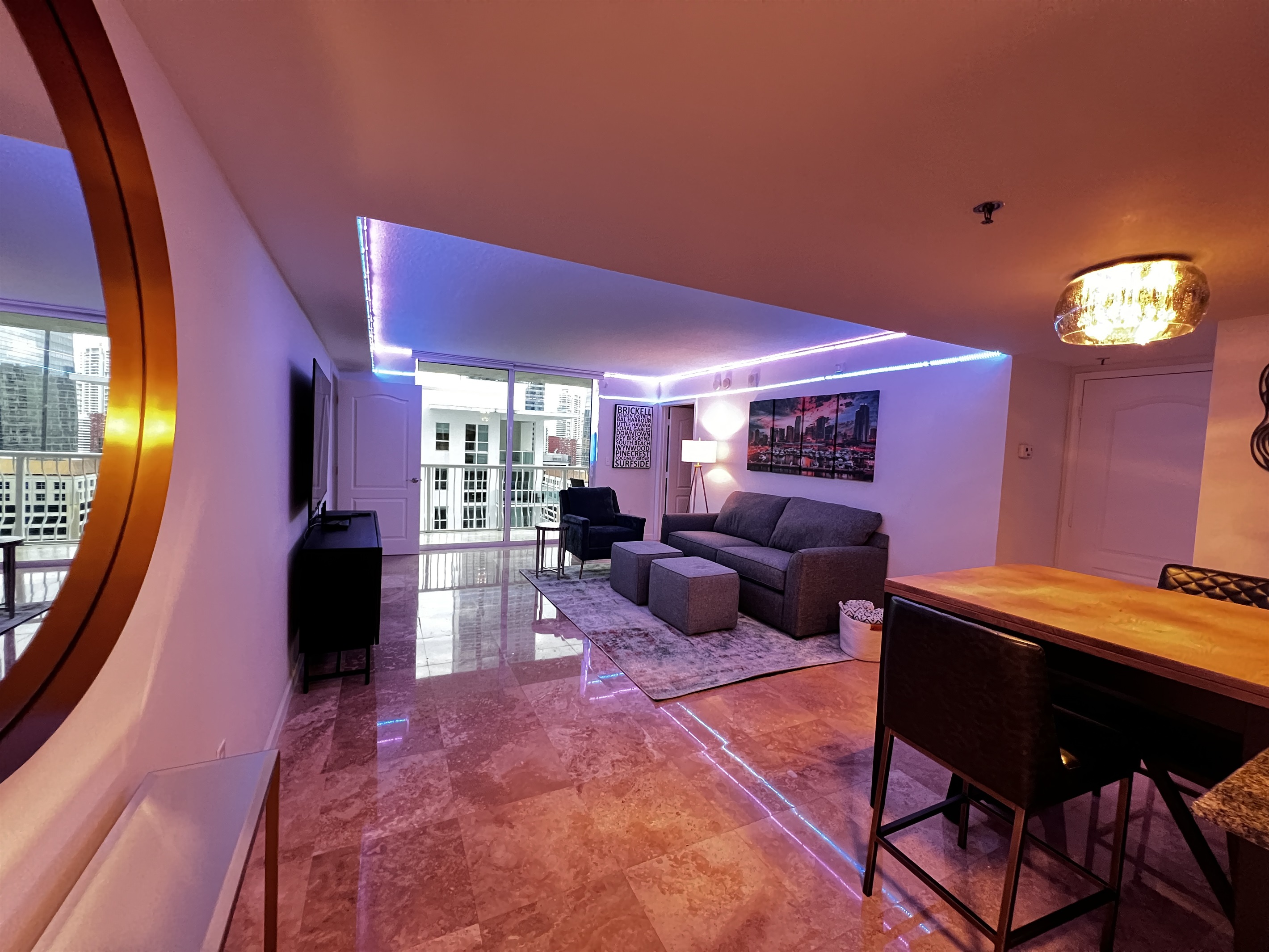 Living Room (Miami 80s Mode) :-)