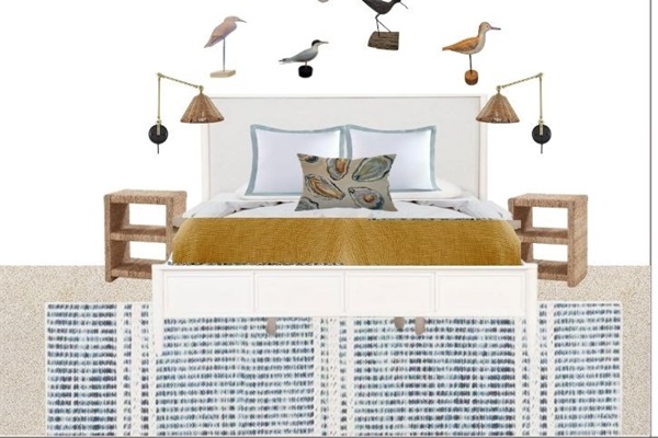 Main Level King Bedroom – The Shorebird
Wake up to amazing beach views and step straight out to the main-level deck for salty breezes and morning coffee.