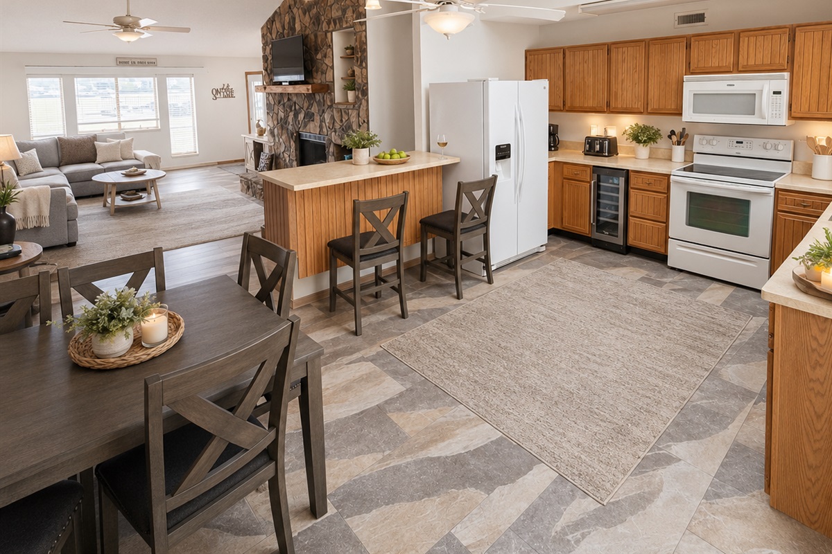 Spacious Kitchen