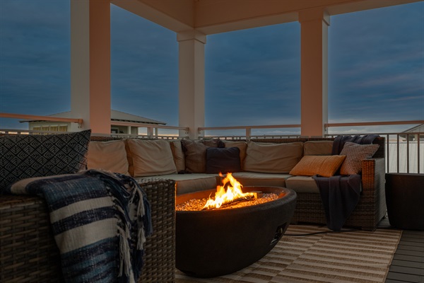 3rd Floor Patio Firepit