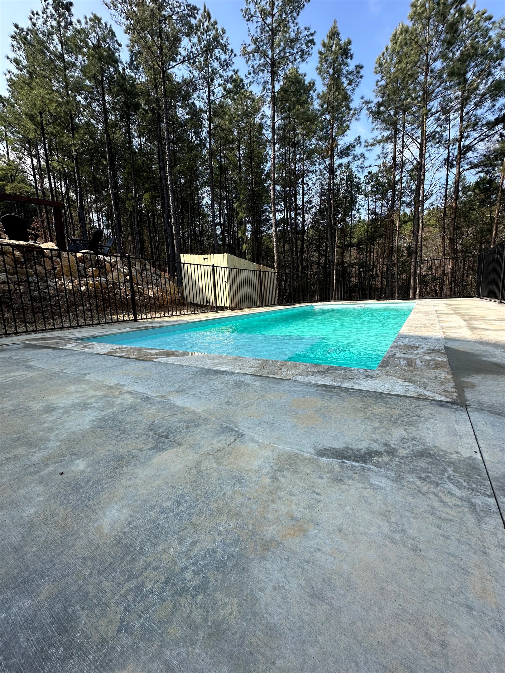 your private forest pool awaits — refresh, relax, and soak in the peaceful beauty of nature all around you.
