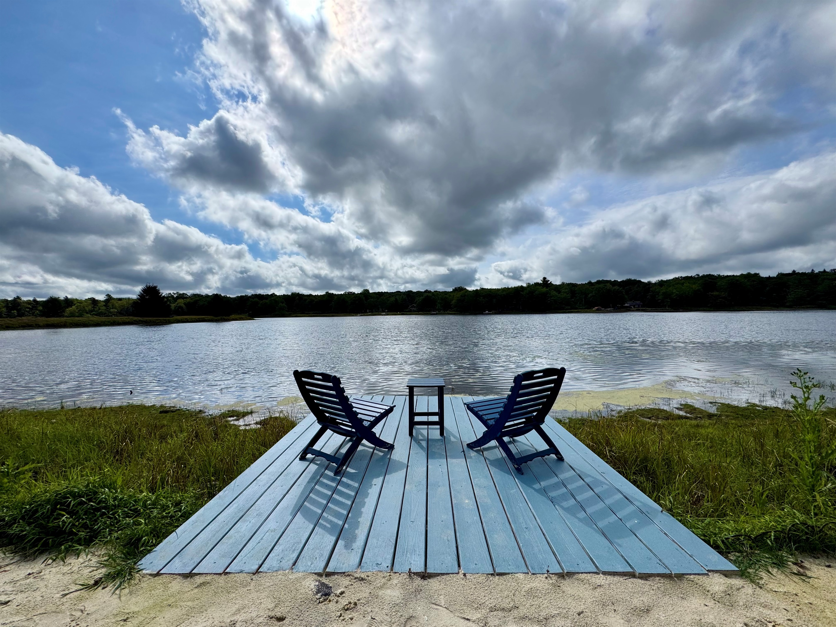 Wake to mirror-still lake views — serenity from your first sip of coffee.