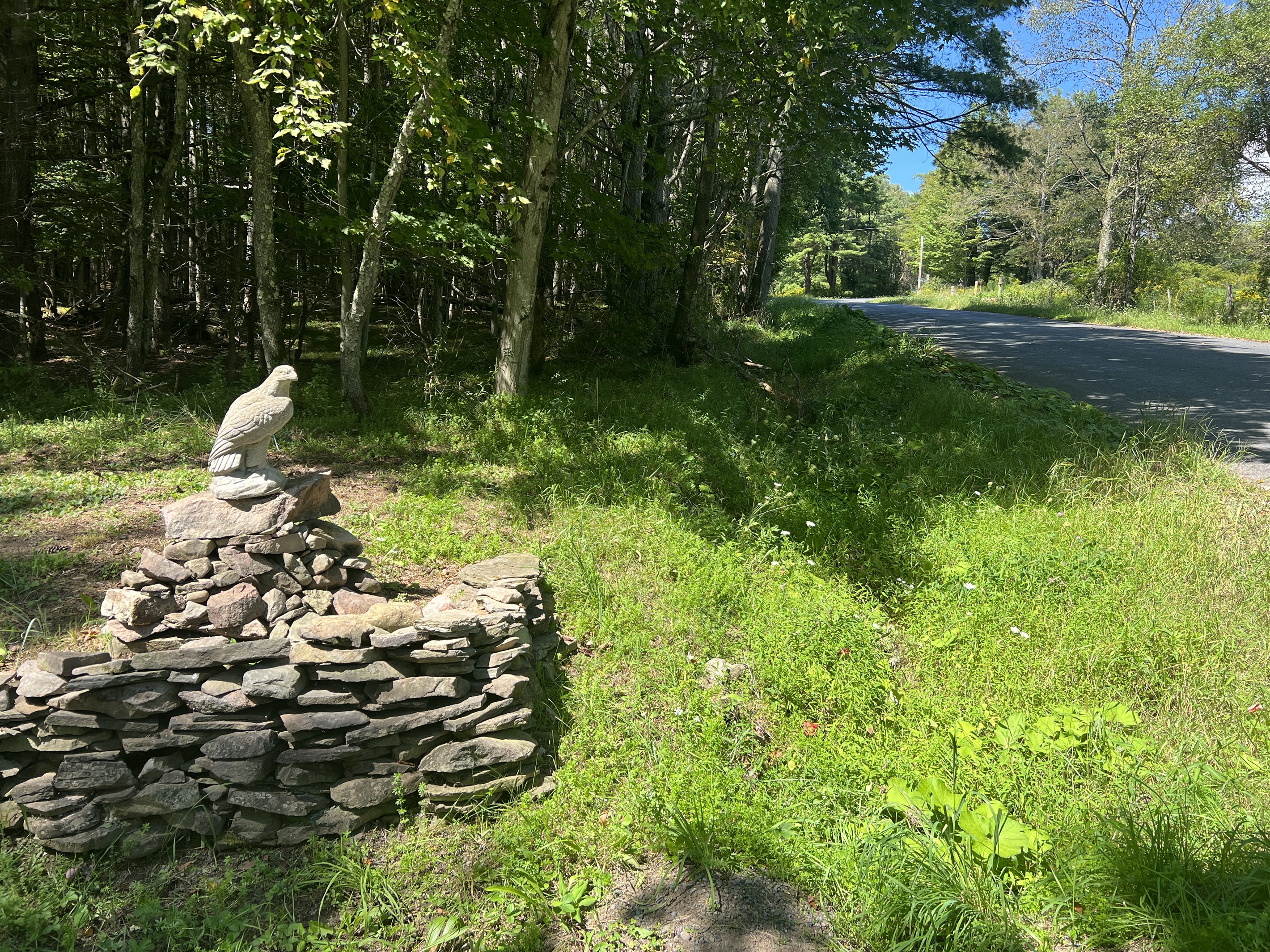 Turn here for Eagle Rock Mountain