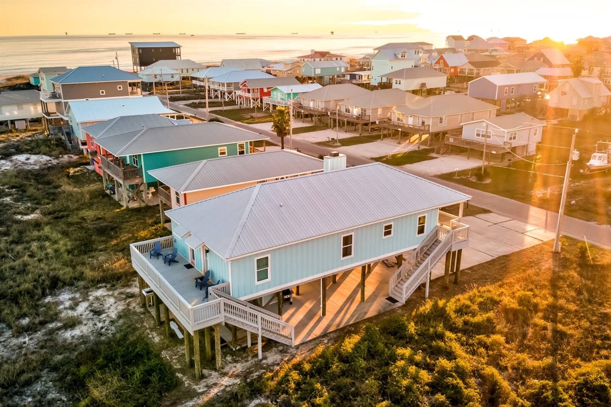 Evening at the beach