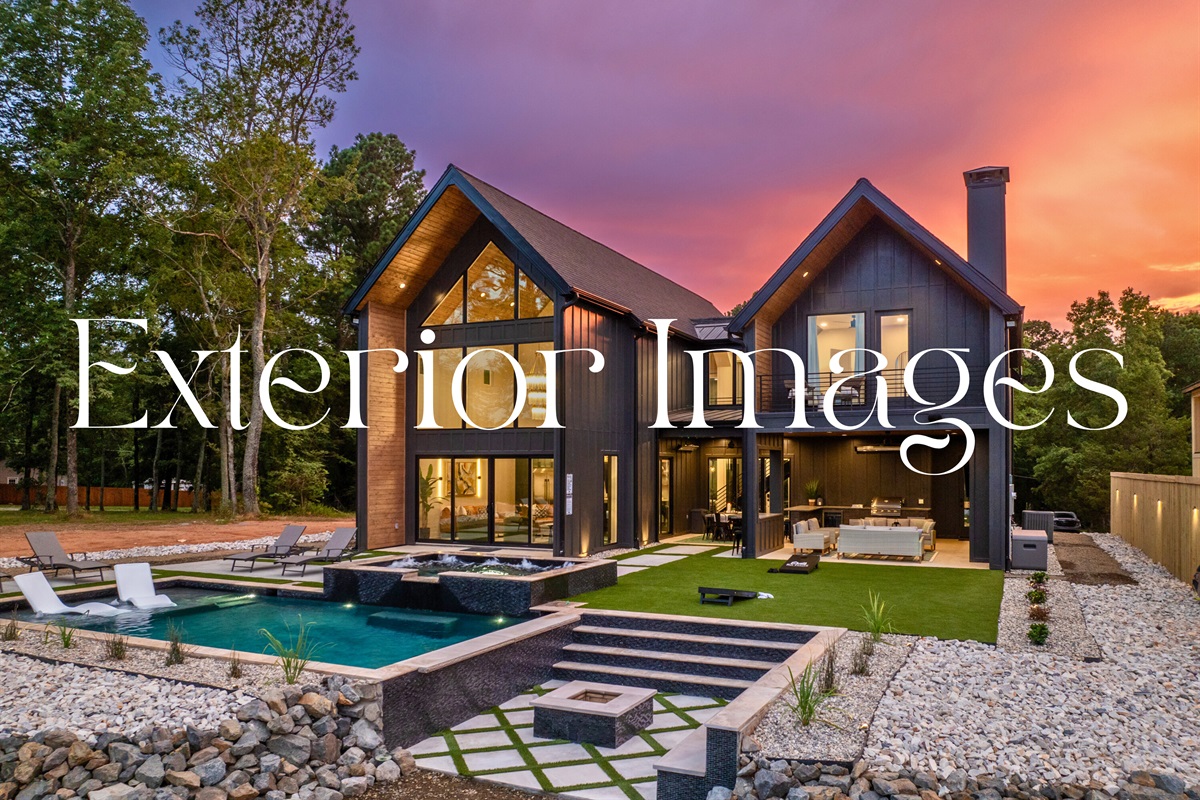As the sun sets, our property transforms into a stunning retreat with breathtaking views and luxurious outdoor spaces.