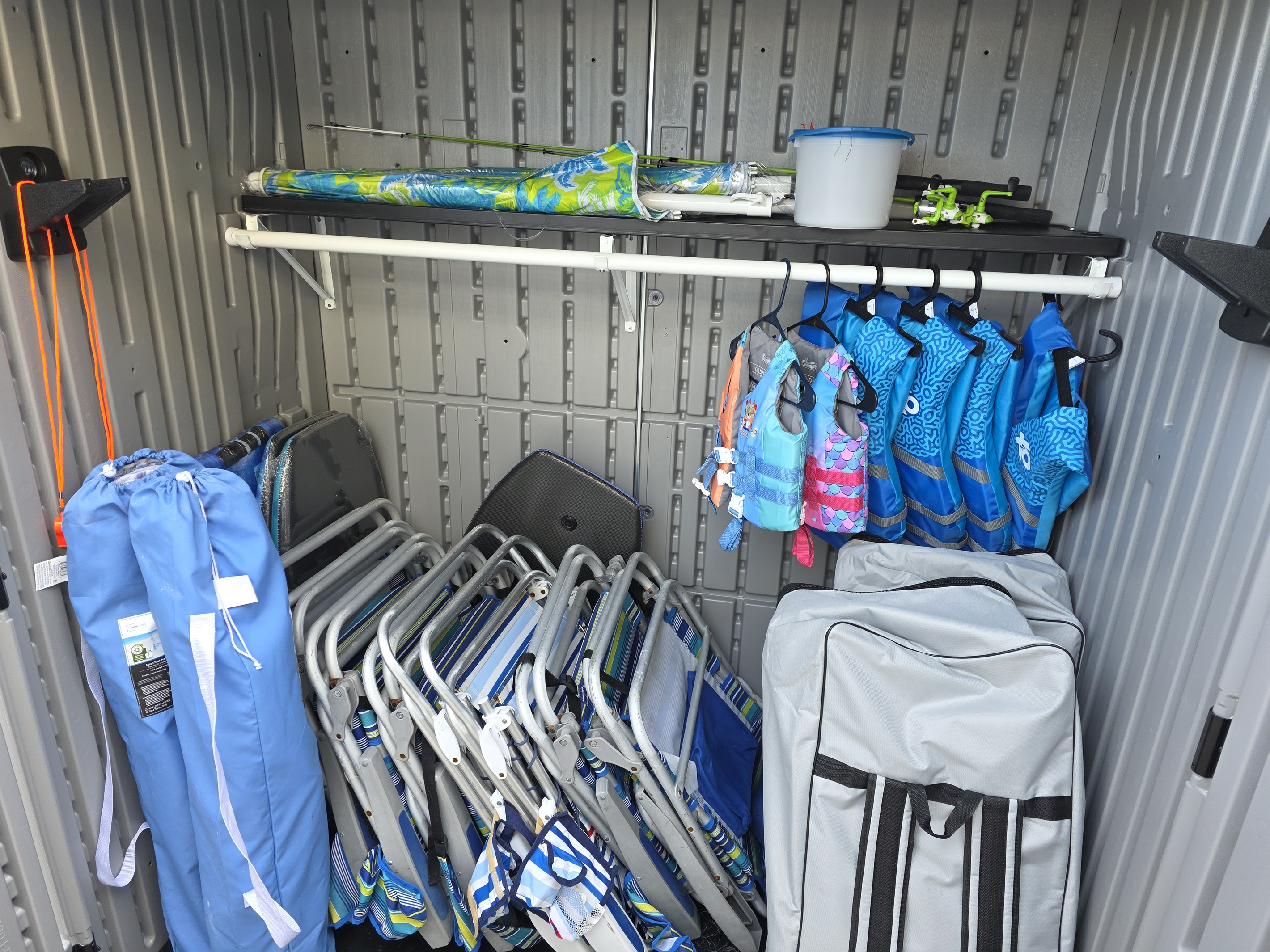 Tons of Beach Gear for Guests