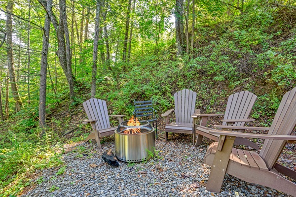 Let's Gather Around The Large Yukon Fire Pit With Family & Friends
