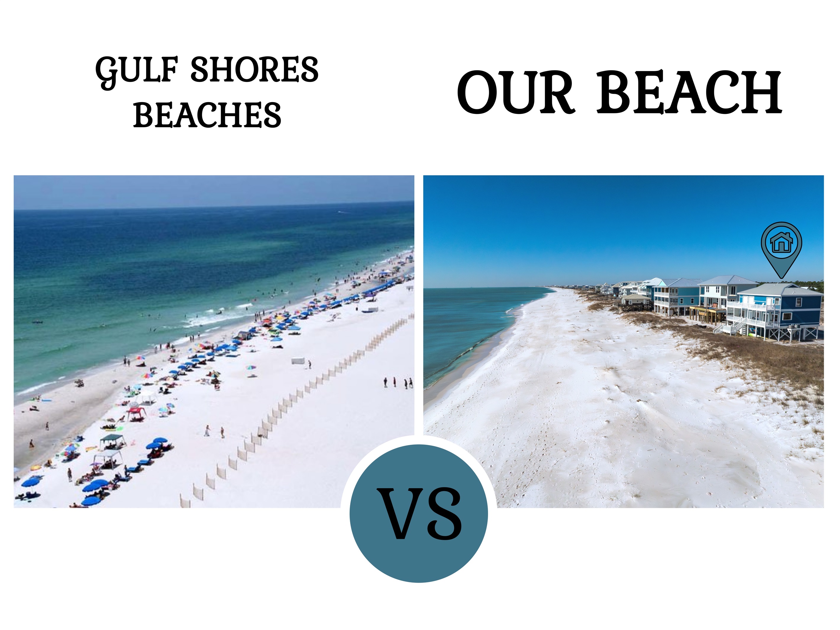 Relax with your family without the typical crowds &amp; condos