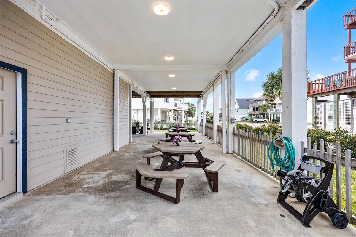 Morning coffee with ocean views.