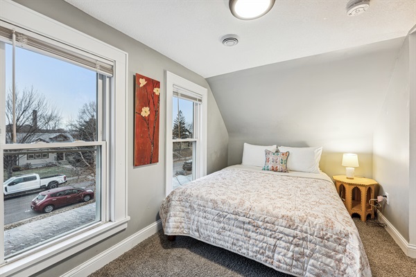 Quaint upstairs queen bedroom
