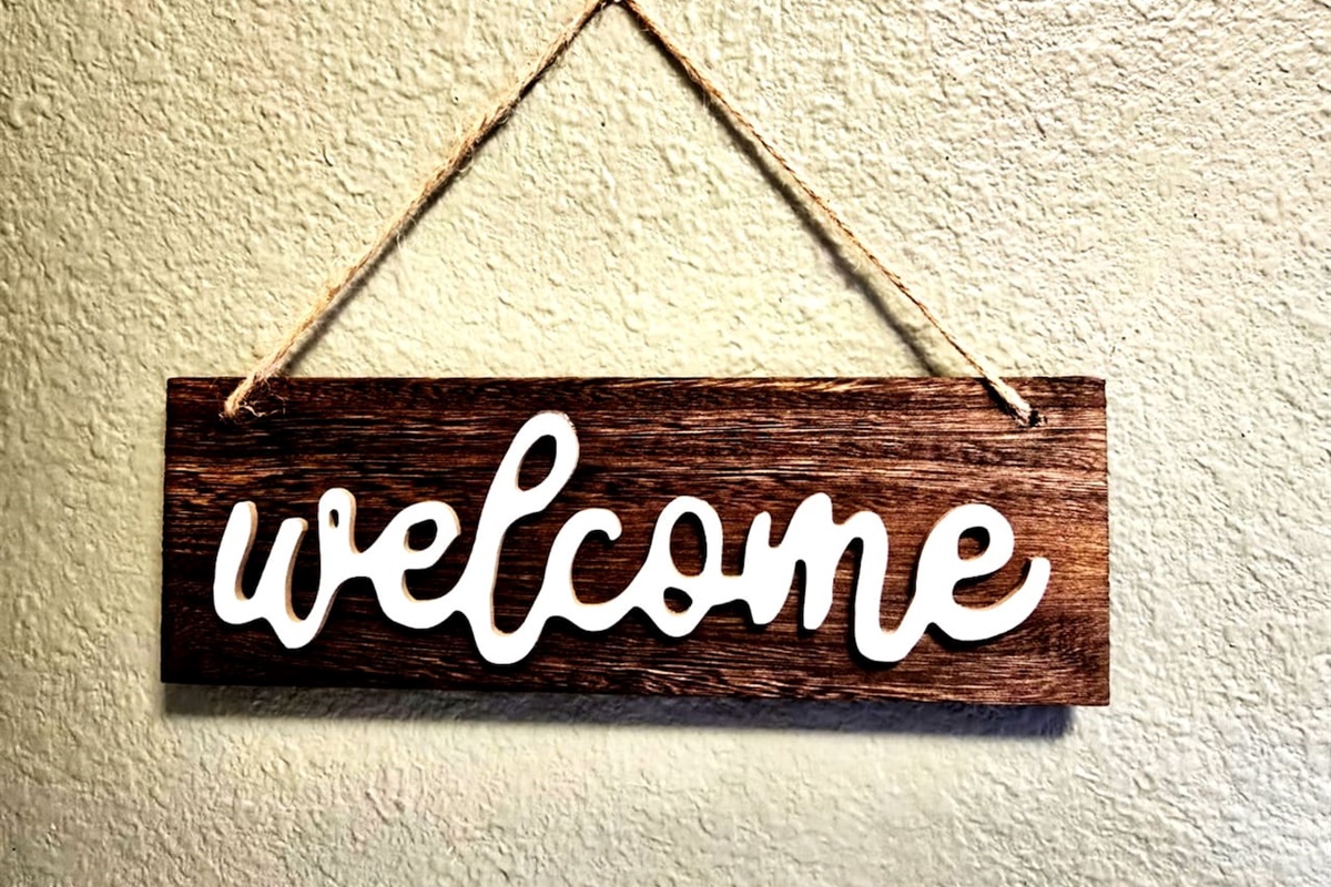 Welcome Sign