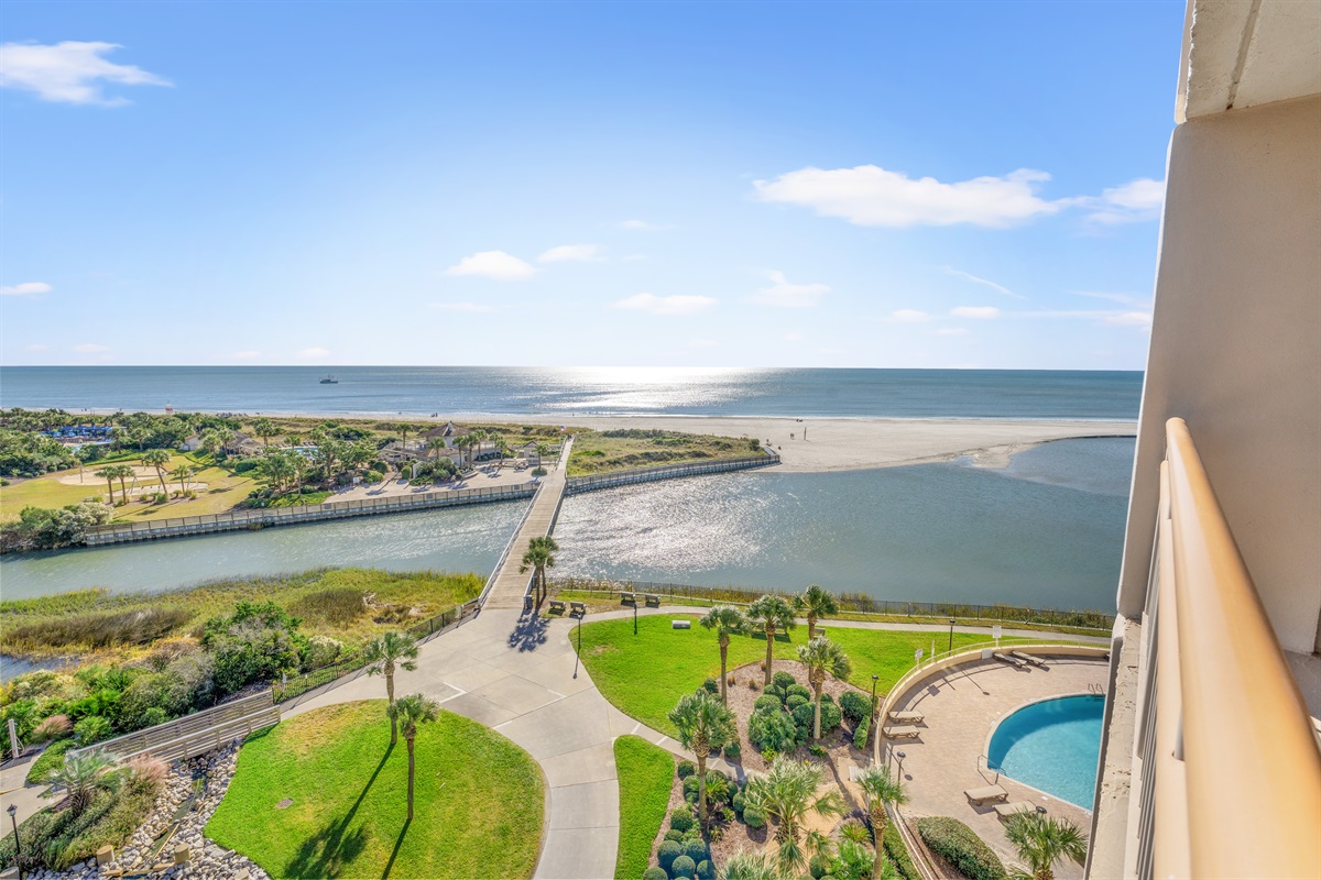 View from Primary Bedroom Private Balcony