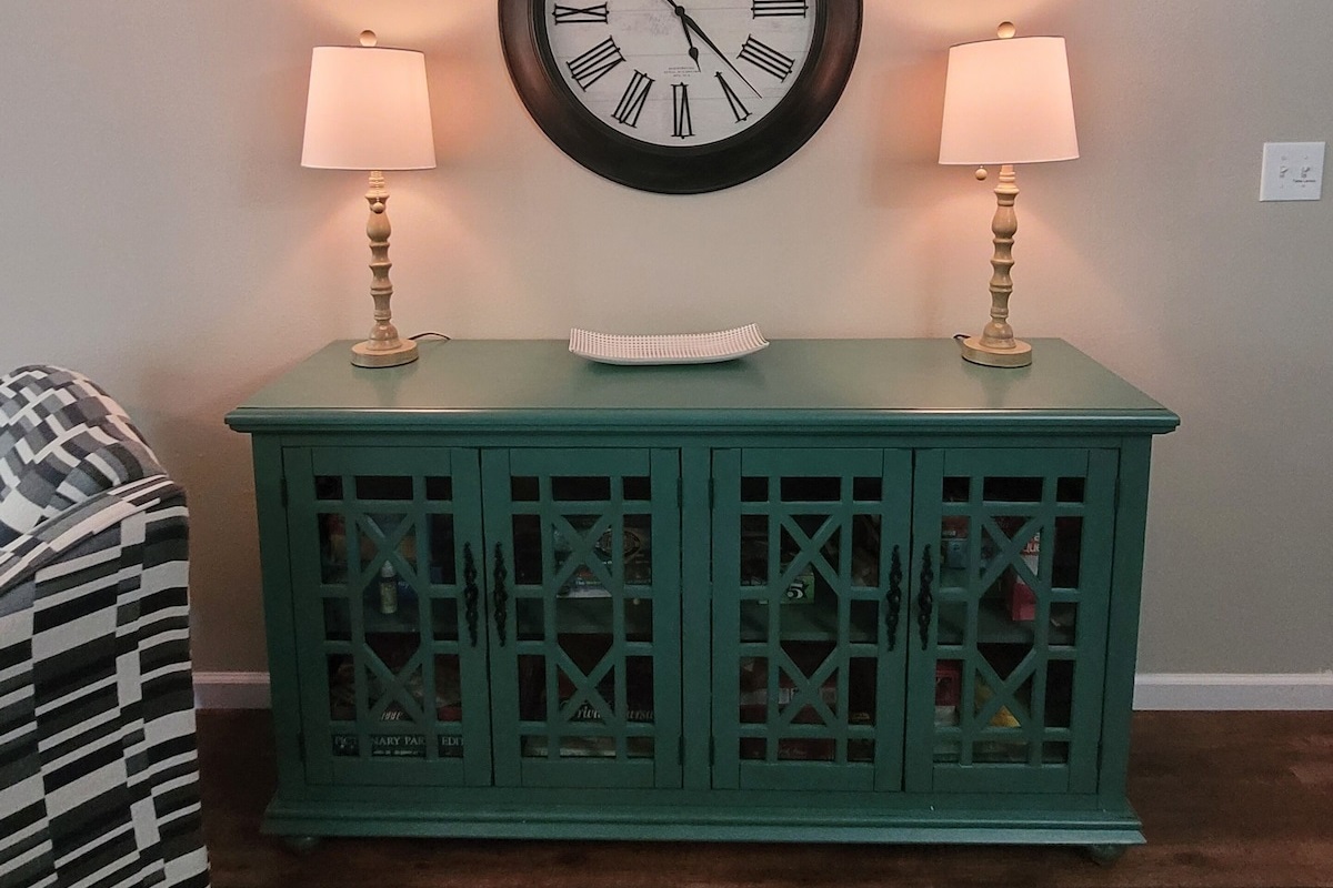 Branson HideAway Board Game Hutch