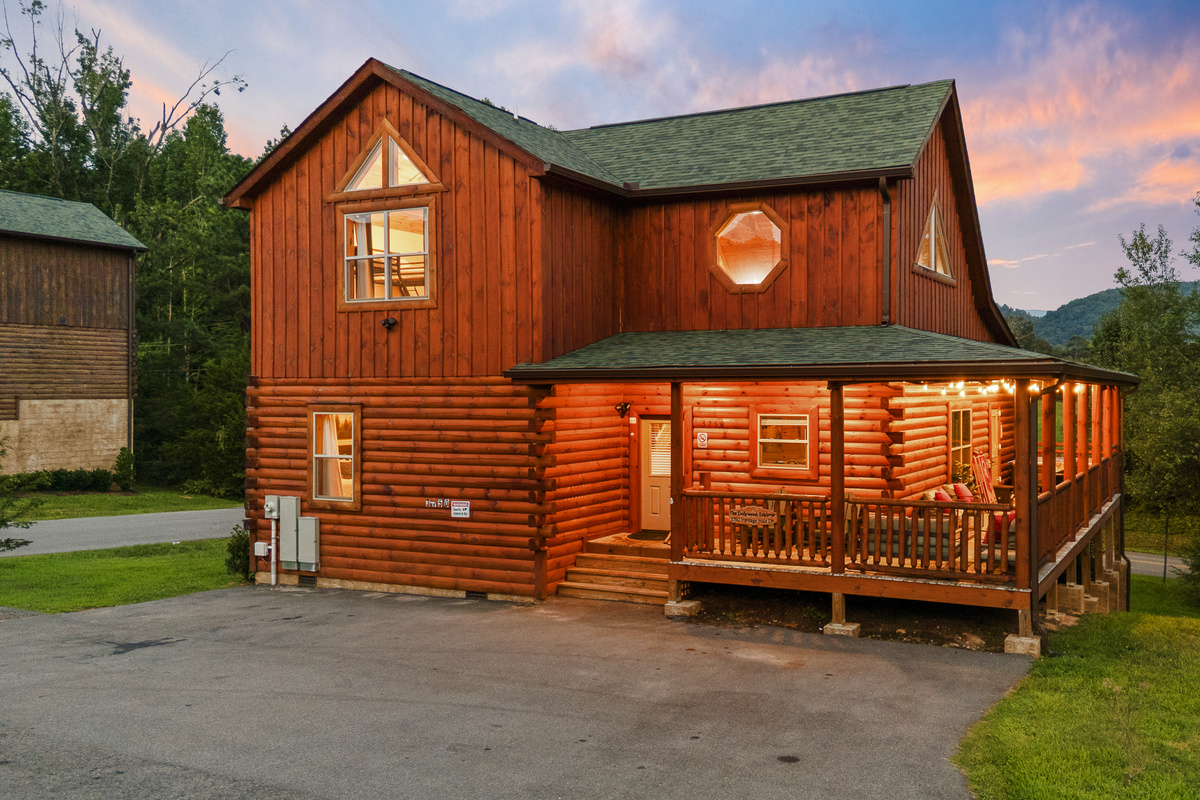 Exterior of cabin