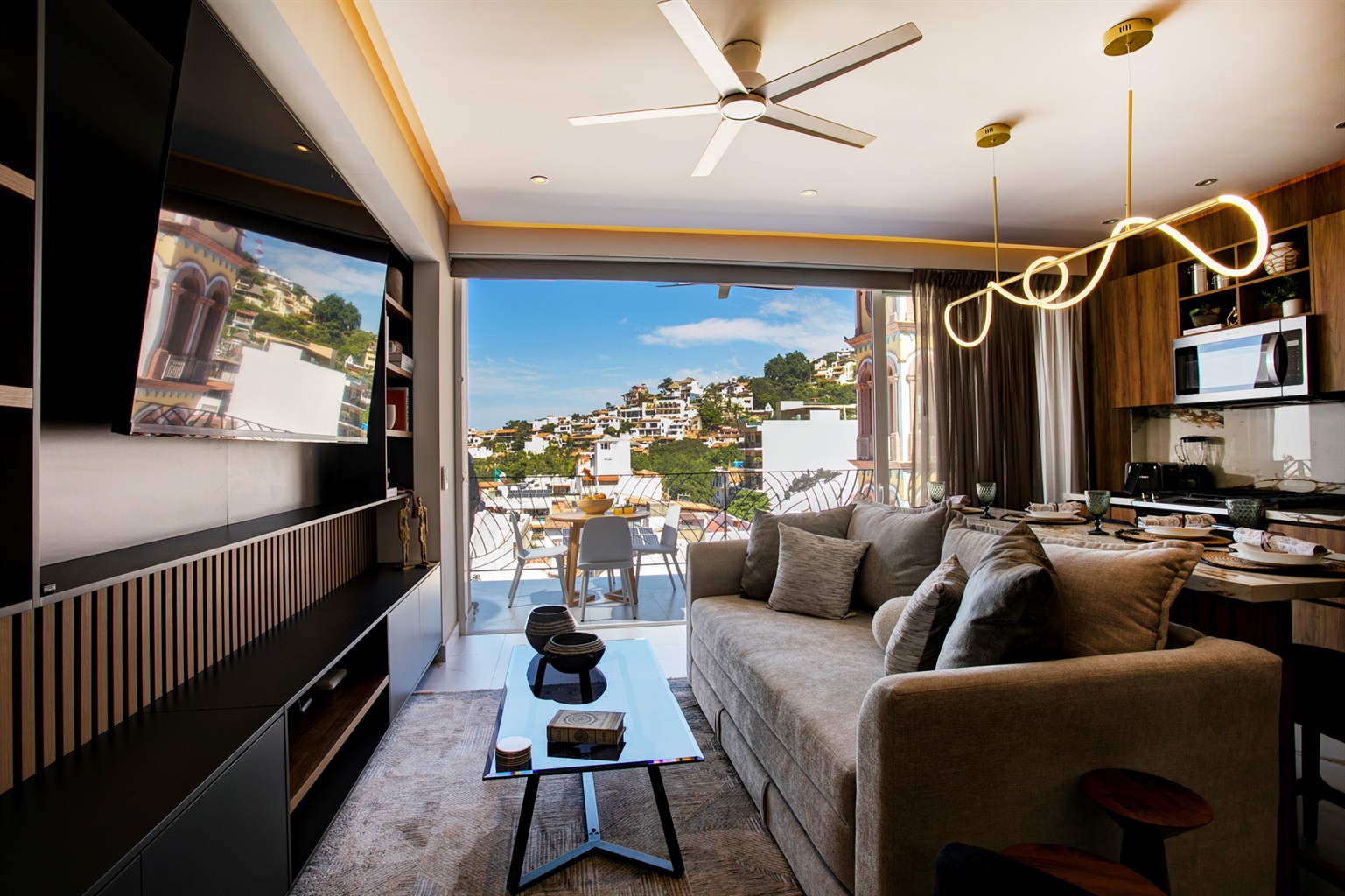 Chic design, open-air living, and sweeping views—your perfect Puerto Vallarta getaway starts here.