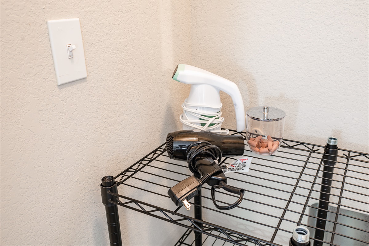 hair dryer and steamer