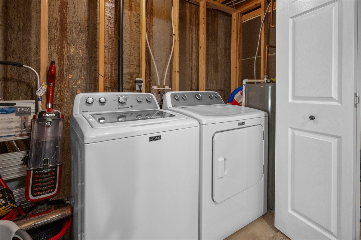 Laundry Room in closet near Bedroom 2