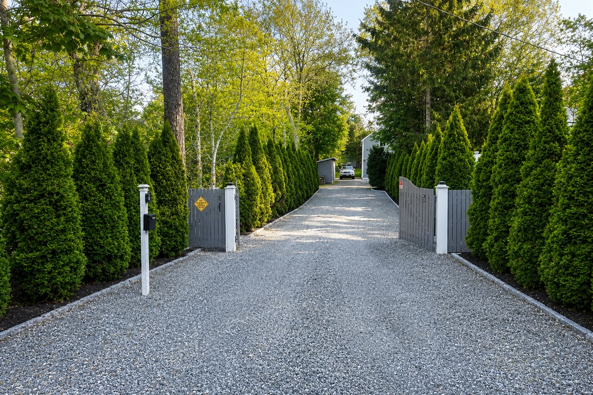 Private Gated Driveway